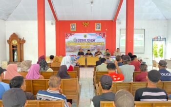 Camat Randudongkal Kawal Sosialisasi Pilkades Serentak di Desa Kalimas