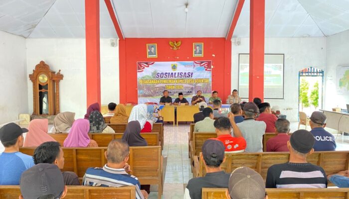 Camat Randudongkal Kawal Sosialisasi Pilkades Serentak di Desa Kalimas