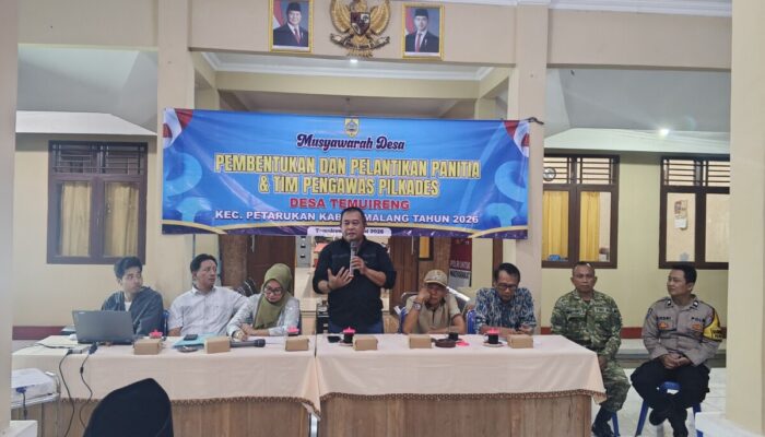 Jaga Akuntabilitas, Kecamatan Petarukan Kawal Pembentukan Panitia Pilkades Temuireng