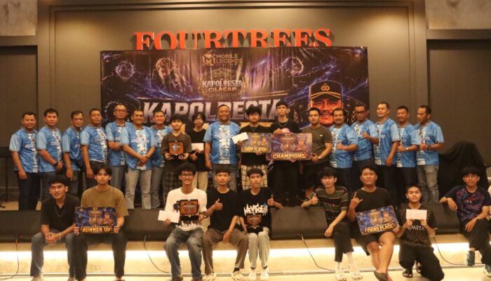 Ratusan Peserta Ikuti Kapolresta Cilacap E-Sport Championship Season 2 Ajang Pembinaan Atlet Menuju Kapolri Cup