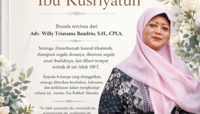 Keluarga Besar CMI Group (PT Center Media Independent) Sampaikan Dukacita Mendalam atas Wafatnya Ibu Kusriyatun