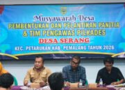 Pastikan Tahapan Transparan, Camat Muhibin Pimpin Langsung Pembentukan Panitia Pilkades Serang