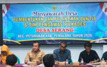 Pastikan Tahapan Transparan, Camat Muhibin Pimpin Langsung Pembentukan Panitia Pilkades Serang