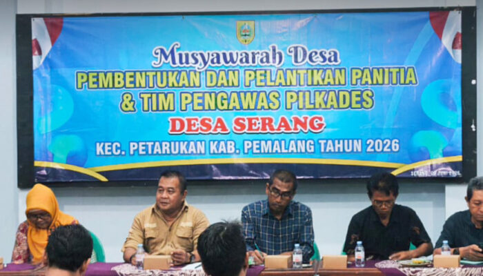 Pastikan Tahapan Transparan, Camat Muhibin Pimpin Langsung Pembentukan Panitia Pilkades Serang