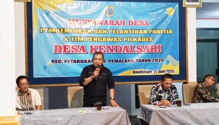 Camat Petarukan Pimpin Langsung Fasilitasi Pilkades Kendalsari, Tekankan Netralitas Harga Mati!