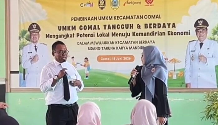 Camat Comal Dorong Pelaku Usaha Lokal Lebih Mandiri Melalui Pembinaan “UMKM Comal Tangguh dan Berdaya”