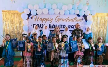 Awal Berdiri Menempati Bekas Pos Kamling PAUD Balita Jaya Luluskan Angkatan XVIII