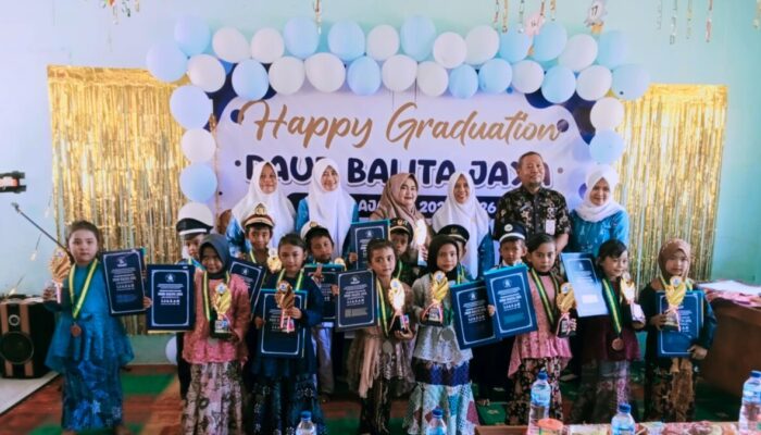 Awal Berdiri Menempati Bekas Pos Kamling PAUD Balita Jaya Luluskan Angkatan XVIII