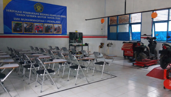 Penuhi Kebutuhan Industri, SMK Muhammadiyah 1 Pemalang Luncurkan Program Keahlian Otomotif