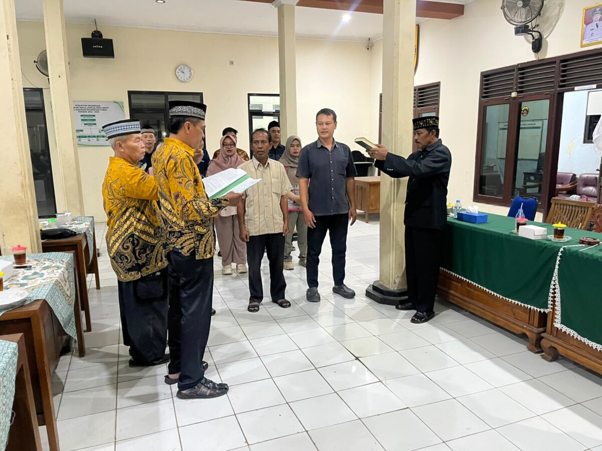 Kawal Pilkades Serentak 2026, Pihak Kecamatan Comal Awasi Pembentukan Panitia di Desa Susukan