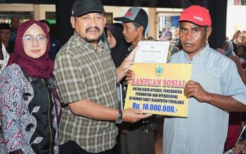 Wujud Nyata Pemalang Bercahaya: Bupati dan Ketua TP PKK Hadir di Tengah Masyarakat Salurkan Bantuan Senilai Rp10 Juta