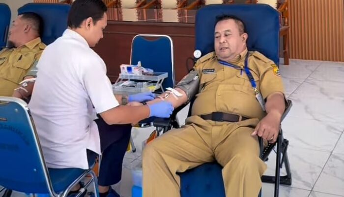 Kisah Camat Petarukan Muhibin: Rutin Donor Darah 58 Kali dan Ajak Warga Peduli