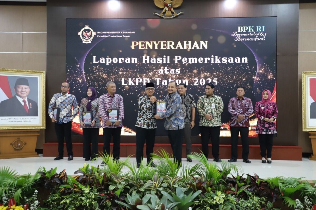 Pemkab Pemalang Raih Opini WTP Atas LKPD 2025 dari BPK