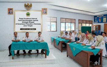 Persiapan HUT RI hingga Hari Anak, Pemcam Petarukan Geber Koordinasi Lintas Seksi