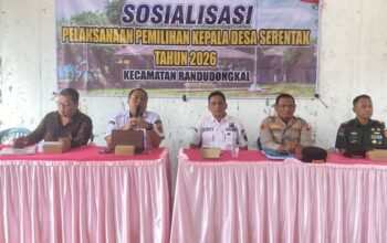 Kawal Pilkades Serentak 2026, Kecamatan Randudongkal Fasilitasi Musdes Pembentukan Panitia di Desa Lodaya