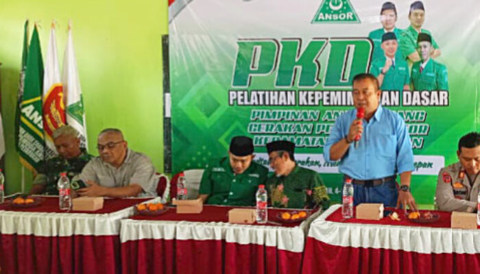 PAC GP Ansor Petarukan Gelar Pelatihan Kepemimpinan Dasar, Ini Tiga Pesan Penting Camat Muhibin
