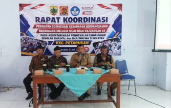 Perkuat Nasionalisme Pelajar, Kecamatan Petarukan Gelar Rakor Sosialisasi Nilai Kejuangan 45 untuk MPLS