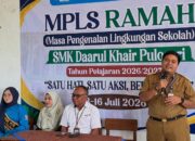 Camat Pulosari Buka MPLS Ramah di SMK DKP, Ajak Siswa Jadi Generasi Berencana