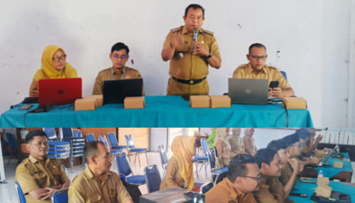 Muhibin Camat Petarukan Dorong Pemdes Tertib Susun Regulasi