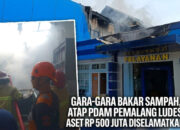 Limbah Sampah Bawa Petaka! Kantor PDAM Pemalang Terbakar, Kerugian Tembus Rp 200 Juta