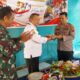 Perkuat Tiga Pilar, Pemerintah Kecamatan Petarukan Boyong Tumpeng dan Kue Ulang Tahun ke Mapolsek