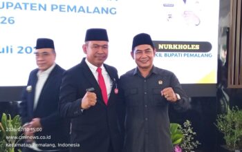 Wakil Ketua DPRD Pemalang Aris Ismail Beri Ucapan Selamat atas Pelantikan Sekda Bagus Sutopo