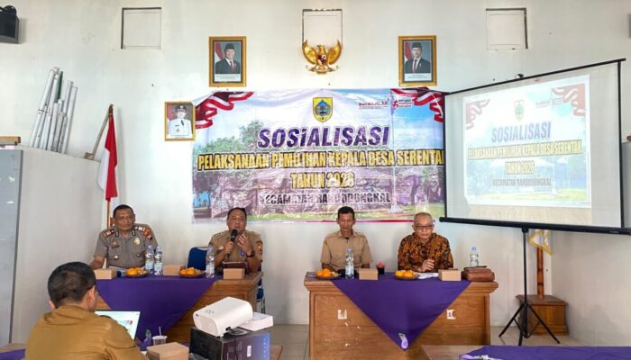 Pastikan Netralitas, Pihak Kecamatan Monitoring Pembentukan Panitia Pilkades di Desa Penusupan