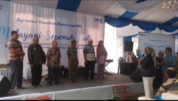 BRI BO Bekasi Apresiasi Nasabah Pensiunan, Perkuat Layanan Prima yang Humanis