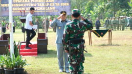 TMMD Sengkuyung III 2026 Resmikan Pembangunan Jalan Rabat Beton di Desa Banyumudal