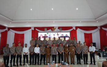 Polres Tanjab Timur Gelar Rakor Strategi Penanggulangan Geng Motor, Deklarasikan Komitmen Ciptakan Daerah Aman dan Kondusif
