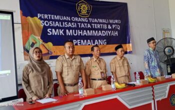 Persiapkan PTQ Hizbul Wathan, SMK Muhammadiyah 1 Pemalang Gandeng Orang Tua Siswa