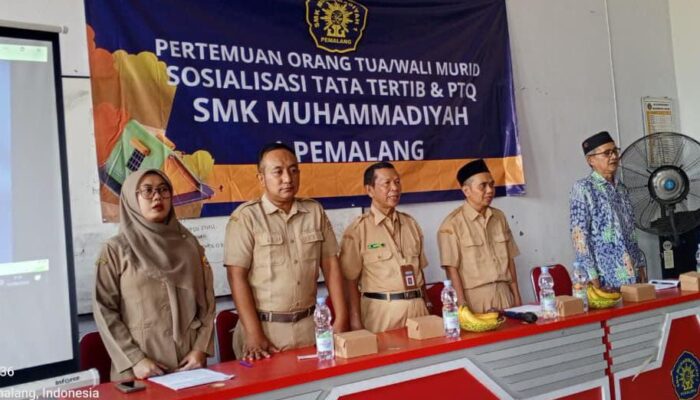 Persiapkan PTQ Hizbul Wathan, SMK Muhammadiyah 1 Pemalang Gandeng Orang Tua Siswa