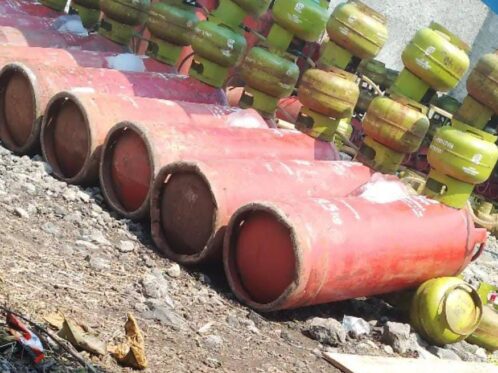 Diduga Aktivitas Oplos LPG 3 Kg ke Tabung Non-Subsidi, di Surajaya Dipertanyakan!