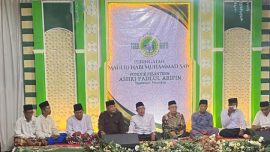 Camat Petarukan Hadiri Peringatan Maulid Nabi Muhammad SAW di Ponpes Ashri Fadlul Arifin