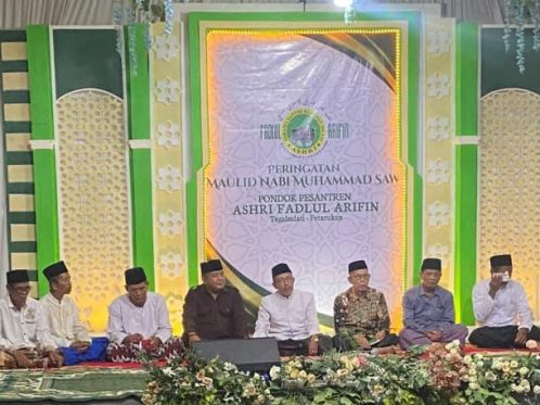 Camat Petarukan Hadiri Peringatan Maulid Nabi Muhammad SAW di Ponpes Ashri Fadlul Arifin
