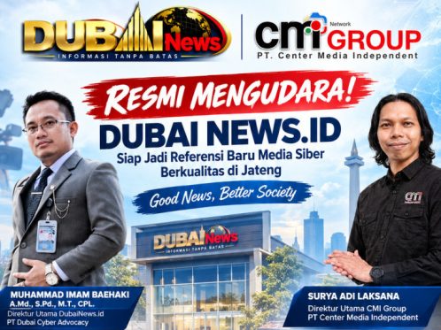 Resmi Mengudara! DubaiNews.id Siap Jadi Referensi Baru Media Siber Berkualitas di Jateng