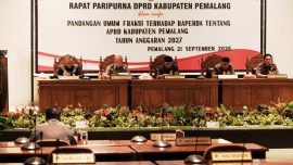 DPRD Pemalang Soroti Sektor Infrastruktur hingga Kemiskinan dalam Pembahasan Raperda APBD 2027