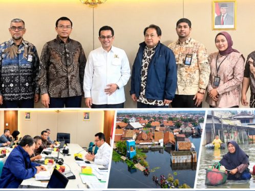 Anggota DPR RI Rizal Bawazier Suarakan Penanganan Banjir dan Rob Pekalongan ke Ditjen SDA KemenPU